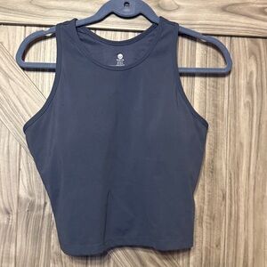 Senita Athletics Charcoal Sleeveless Top